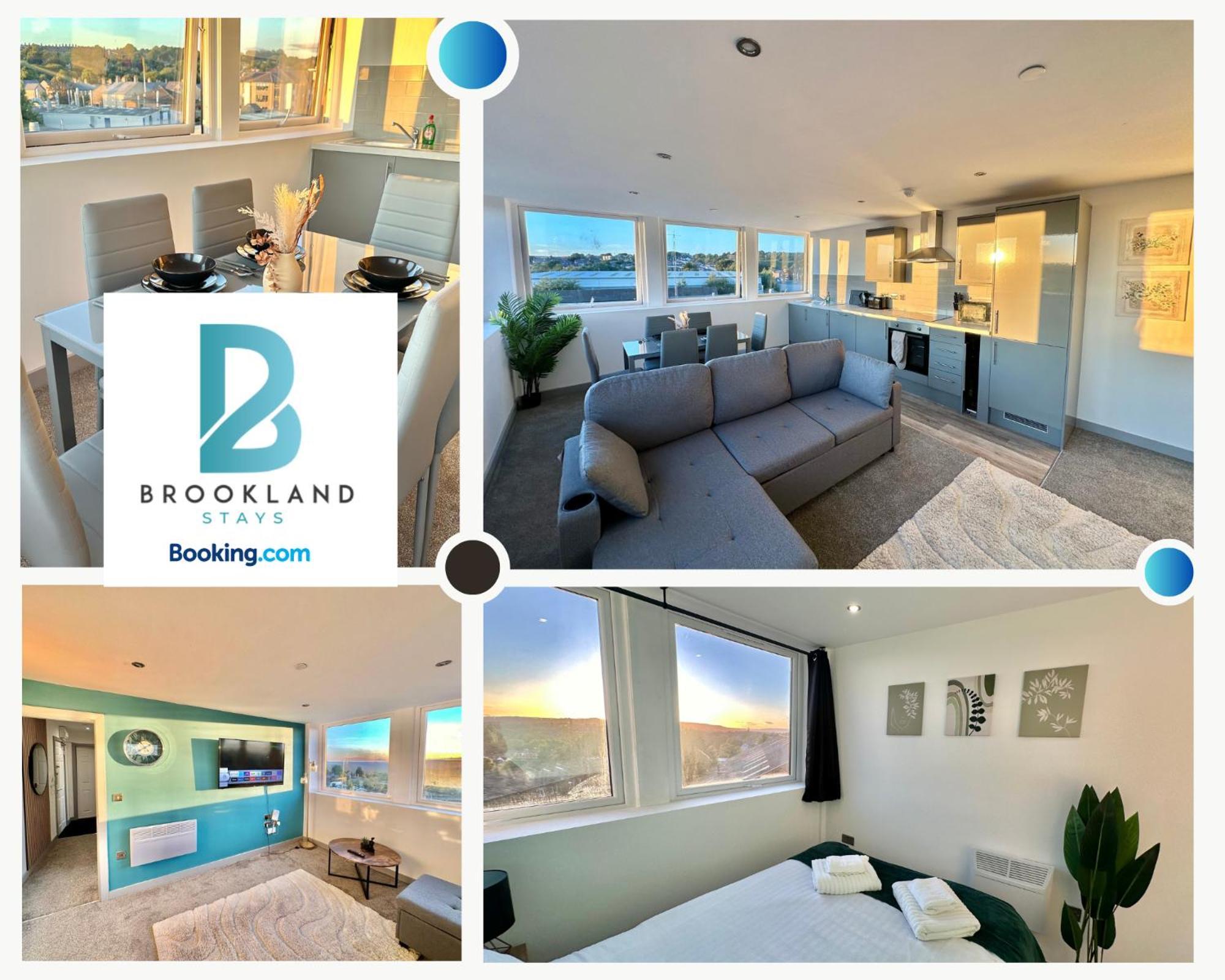 2 Bedroom With Stunning Sunset View, Free Parking And Wifi By Brookland Stays Yeadon Eksteriør bilde